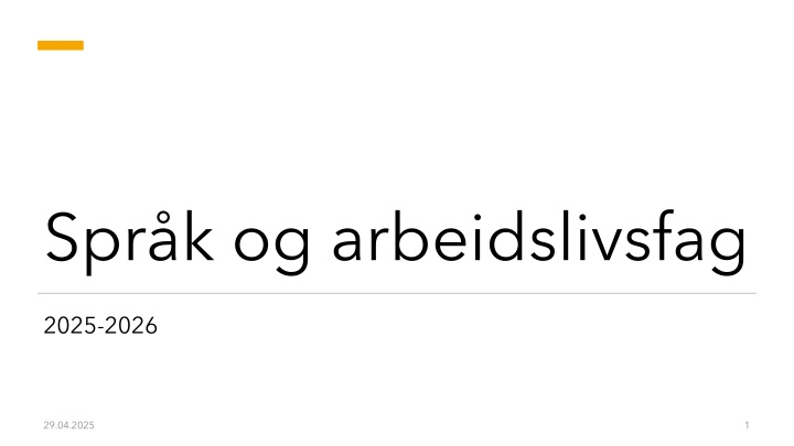 spr k og arbeidslivsfag n.w