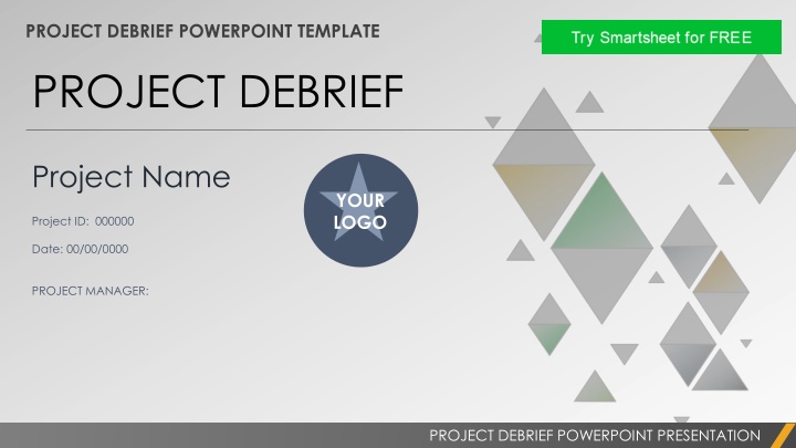Project Debrief Powerpoint Template
