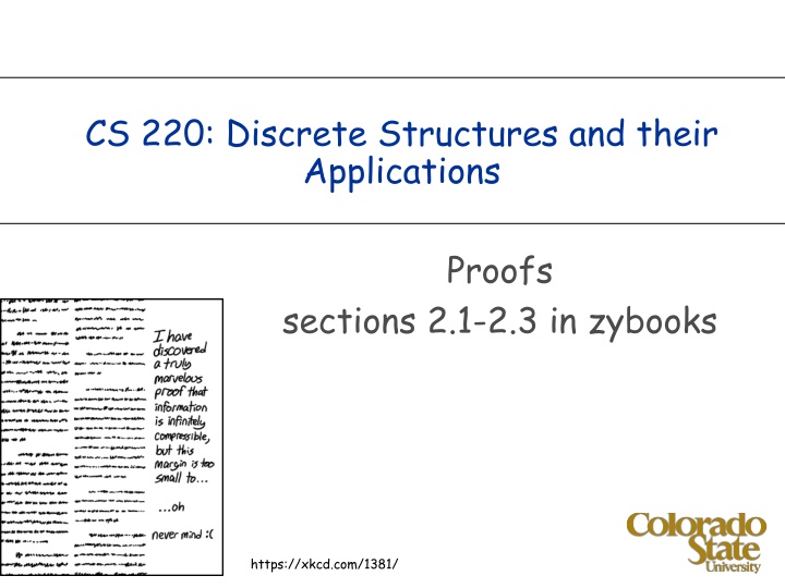 cs 220 discrete structures and their applications n.w