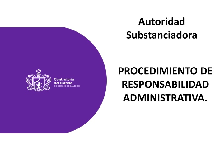 autoridad substanciadora n.w