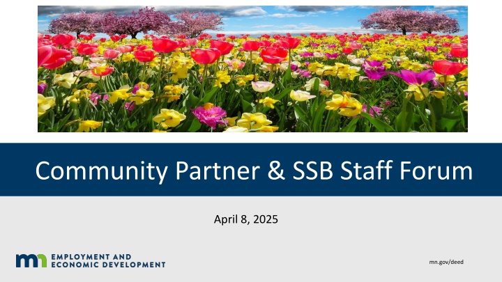 SSB Community Partner & Staff Forum Highlights