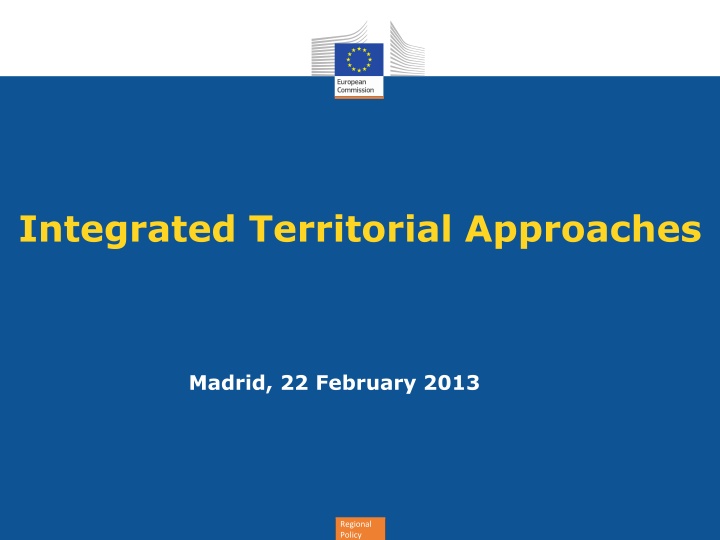 integrated territorial approaches n.w