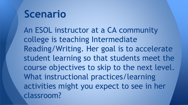 Accelerating ESOL Learning Through Innovative Practices