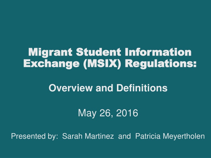 migrant student information migrant student n.w