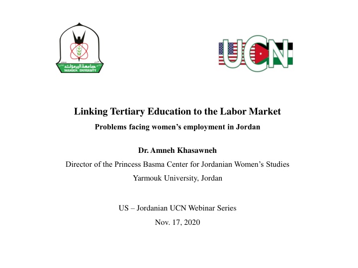 linking tertiary education to the labor market n.w