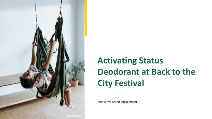 activating status deodorant at back to the city n.w