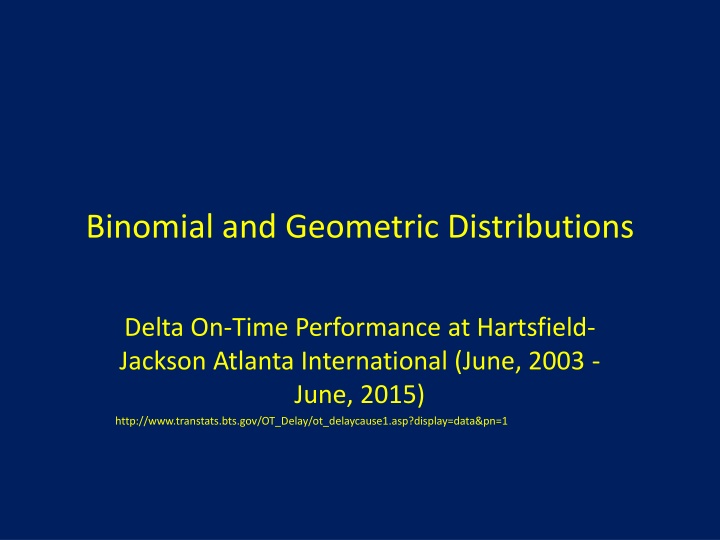 binomial and geometric distributions n.w
