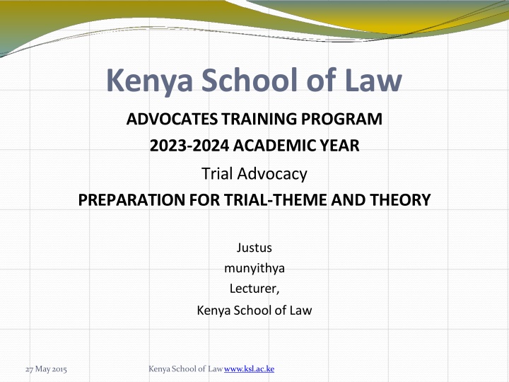 kenya school of law n.w