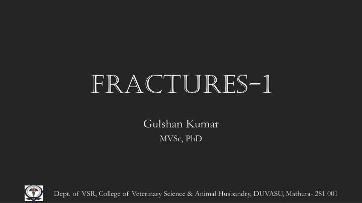 fractures 1 n.w
