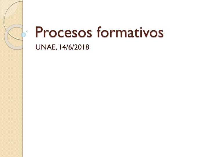 procesos formativos unae 14 6 2018 n.w