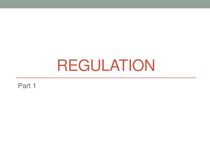 regulation n.w