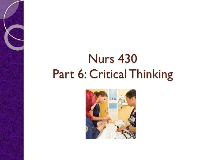 nurs 430 n.w