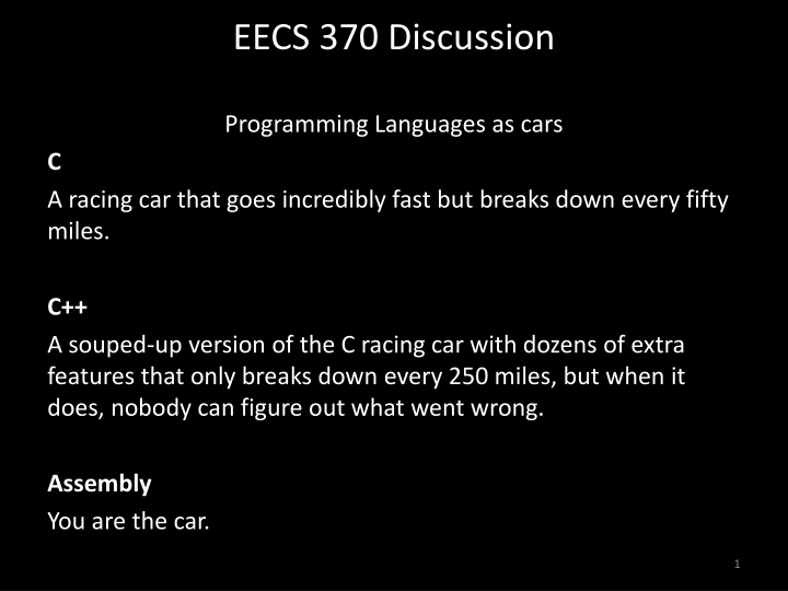 eecs 370 discussion n.w