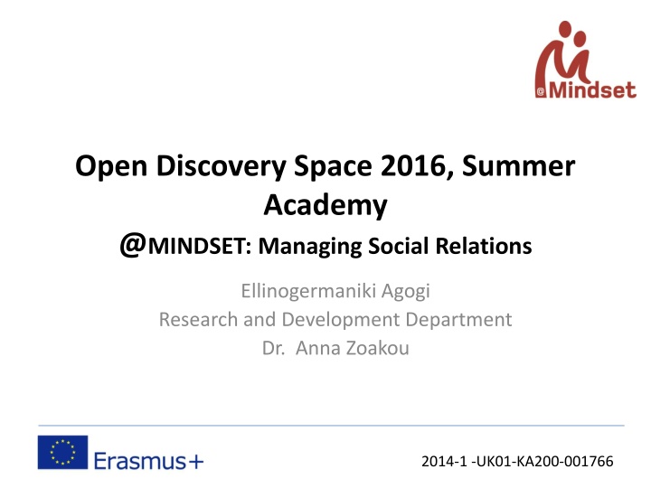 open discovery space 2016 summer academy n.w