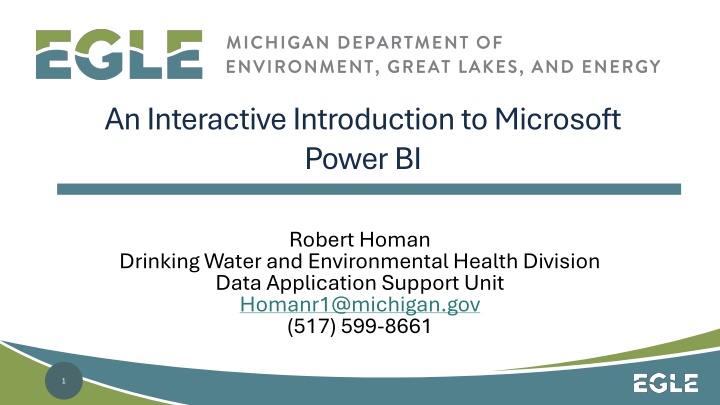 an interactive introduction to microsoft power bi n.w