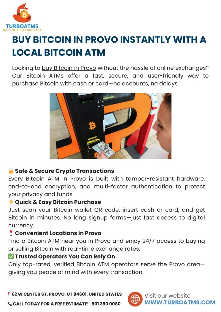 buy bitcoin in provo instantly with a local n.w