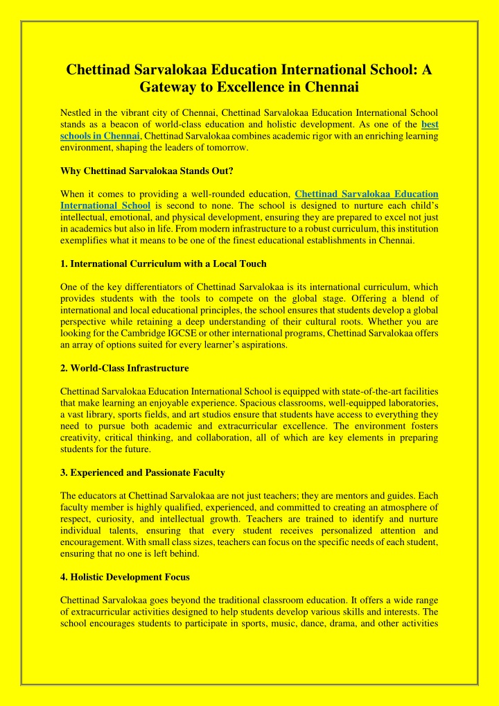 chettinad sarvalokaa education international n.w