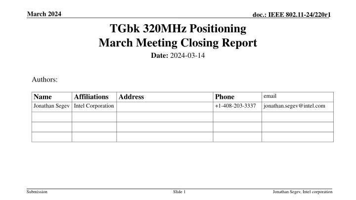 march 2024 n.w