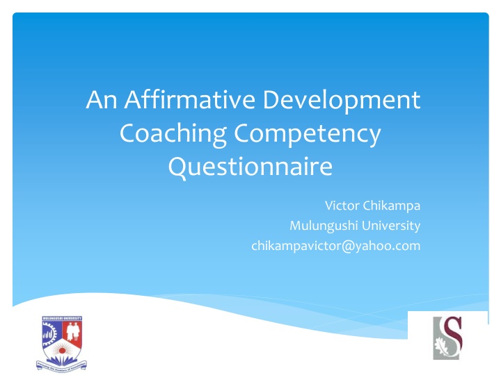 an affirmative development coaching competency n.w