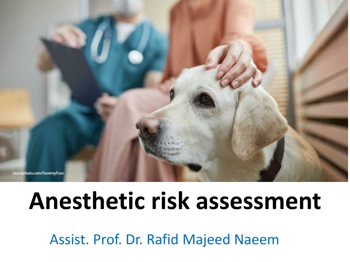 anesthetic risk assessment n.w