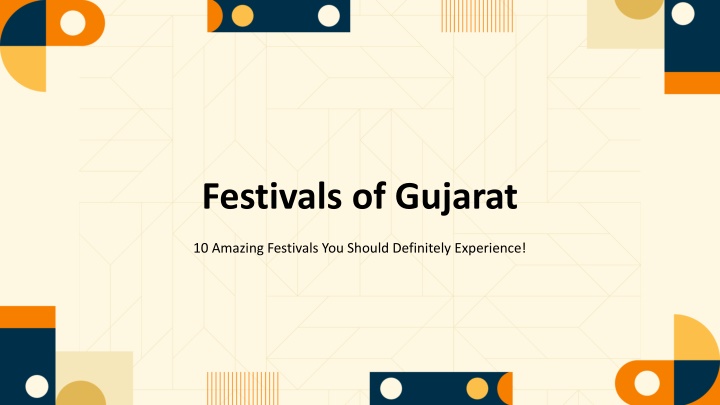 festivals of gujarat n.w