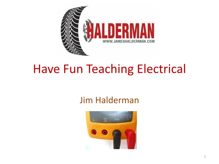 have fun teaching electrical n.w