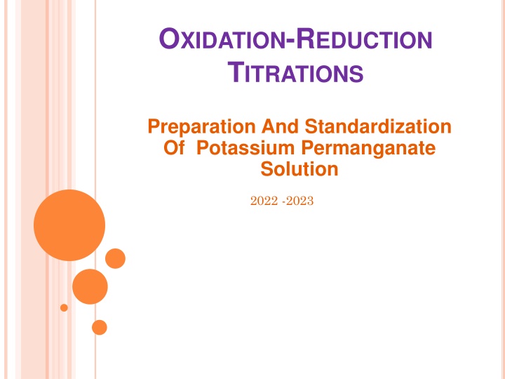 o xidation r eduction t itrations n.w