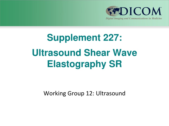 supplement 227 ultrasound shear wave elastography n.w