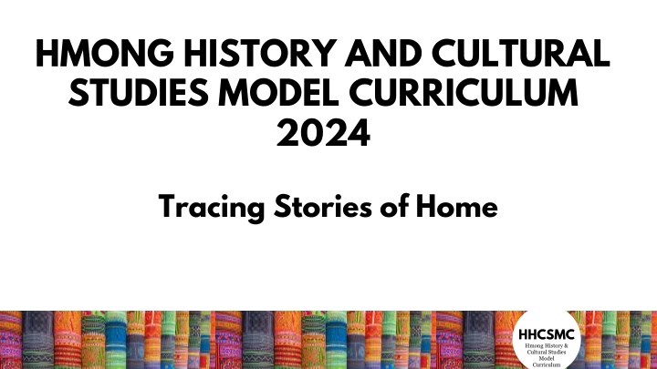 hmong history and cultural studies model n.w