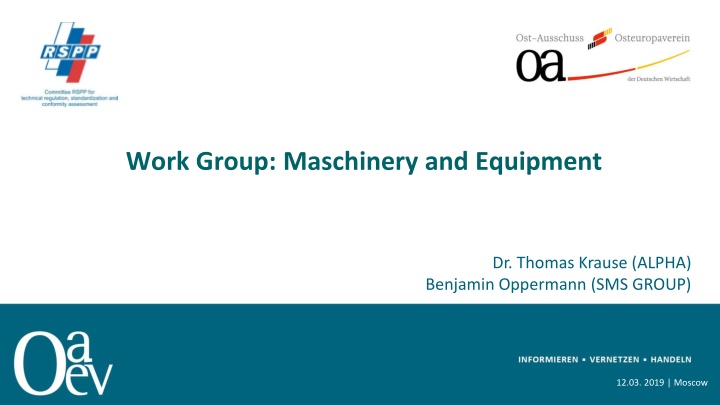 work group maschinery and equipment n.w