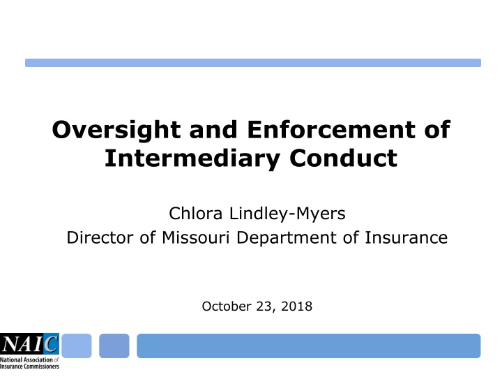 oversight and enforcement of intermediary conduct n.w