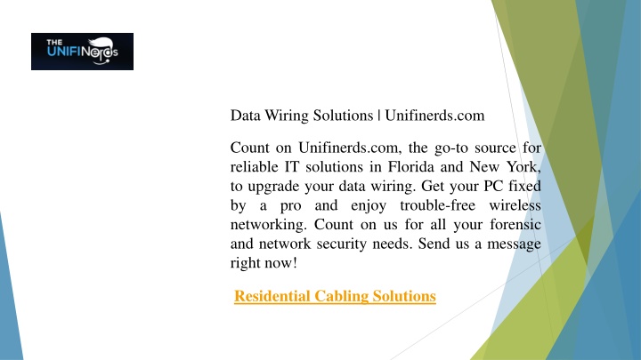 data wiring solutions unifinerds com n.w