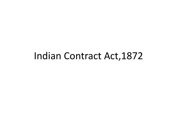 indian contract act 1872 n.w