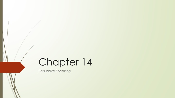 chapter 14 persuasive speaking n.w