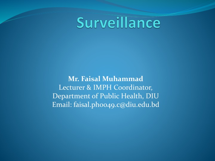 mr faisal muhammad lecturer imph coordinator n.w