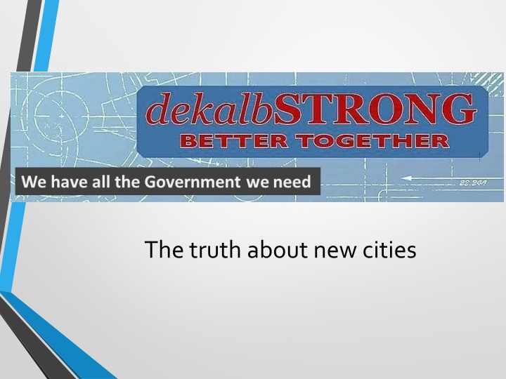 the truth about new cities n.w