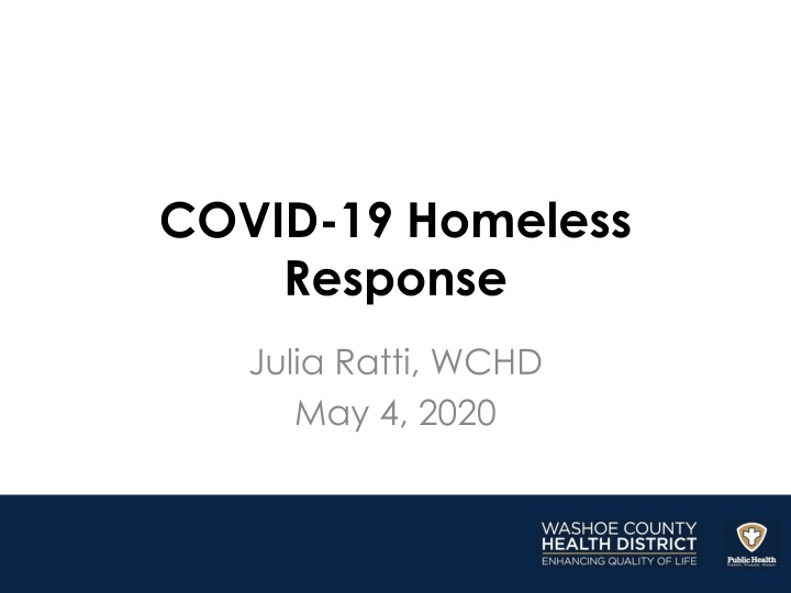 covid 19 homeless response n.w