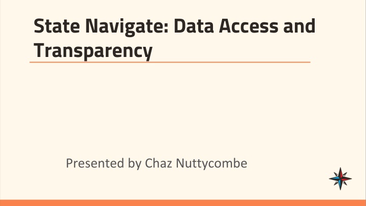 state navigate data access and transparency n.w