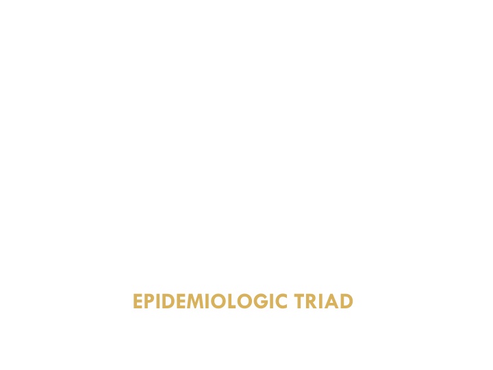 epidemiologic triad n.w