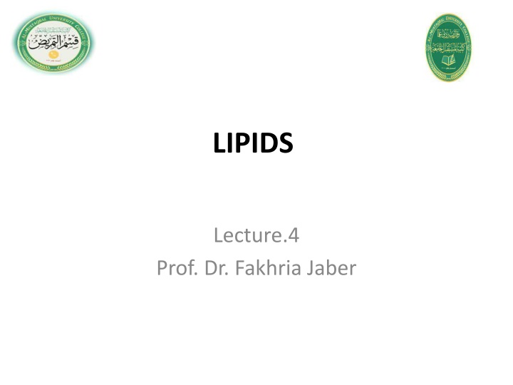 LIPIDS