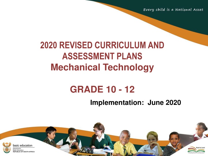 2020 revised curriculum and assessment plans n.w