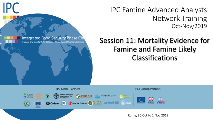 ipc famine advanced analysts network training n.w