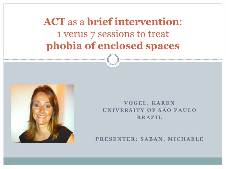 act as a brief intervention 1 verus 7 sessions n.w