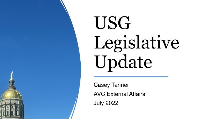 usg legislative update n.w