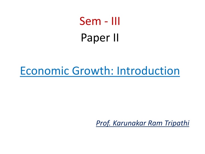 sem iii paper ii n.w