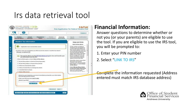 irs data retrieval tool n.w