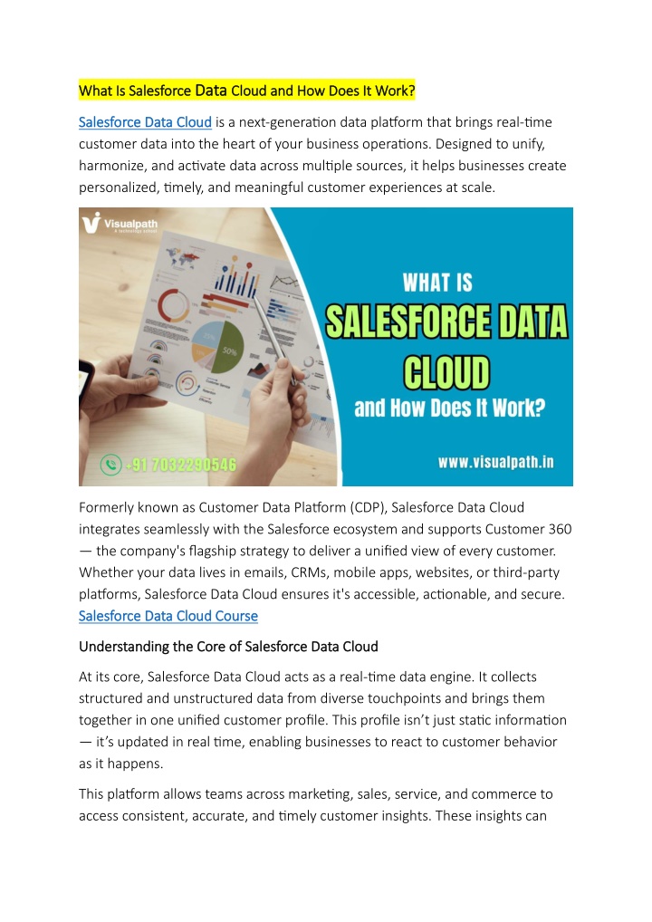 what is salesforce what is salesforce data n.w
