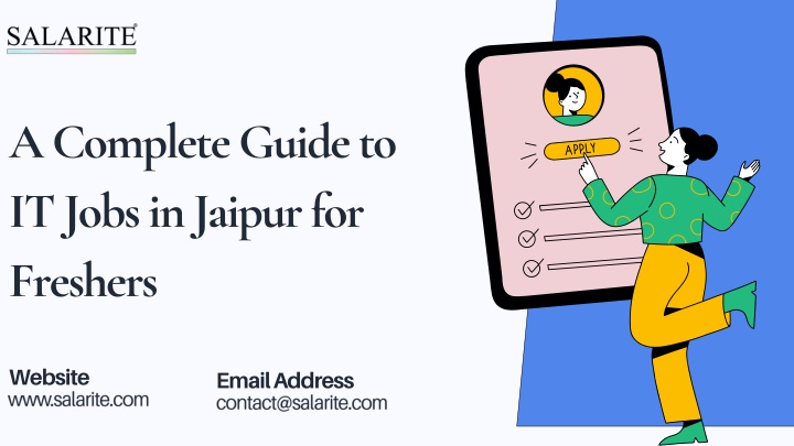 A Complete Guide to IT Jobs in Jaipur for Freshers