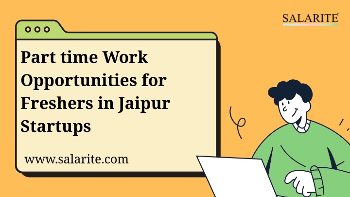 part time work opportunities for freshers n.w