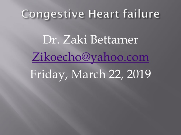 dr zaki bettamer zikoecho@yahoo com friday march n.w